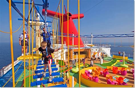 Escape the stress on the Carnival Magic's relaxation oasis